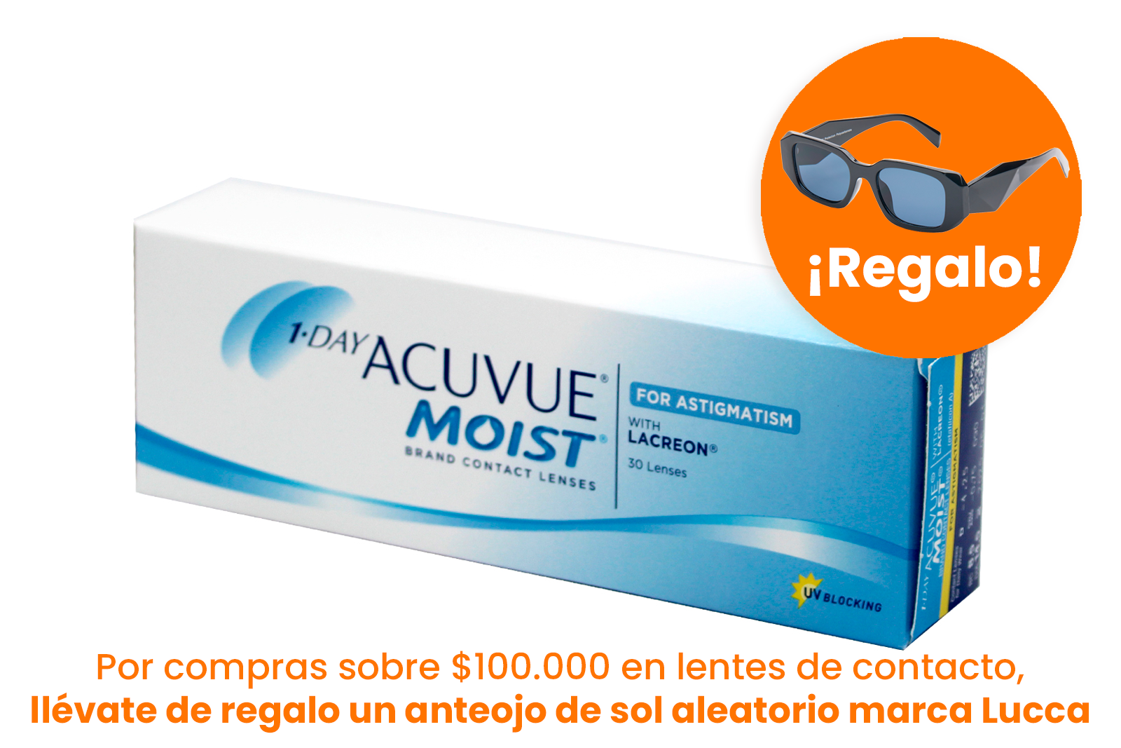Acuvue Moist 1-Day Astigmatismo